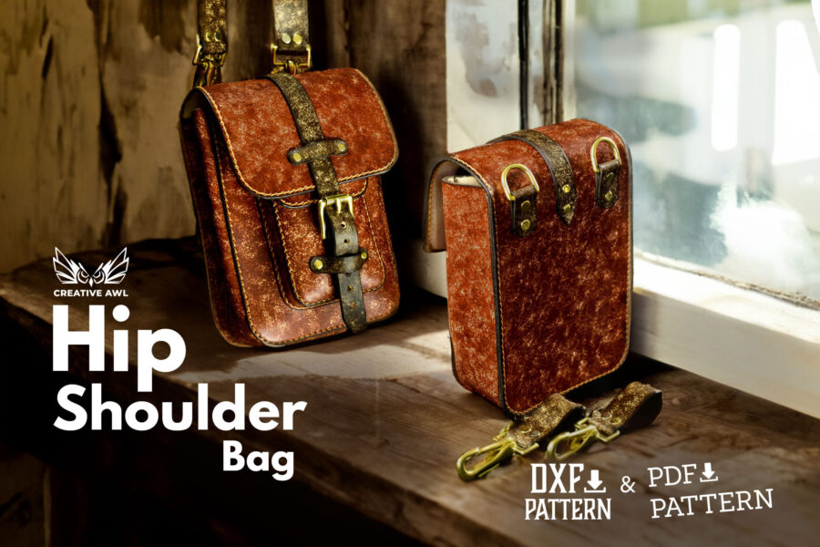 バッグ archive leather 3d pocket shoulder bag 27_Hip-Shoulder-