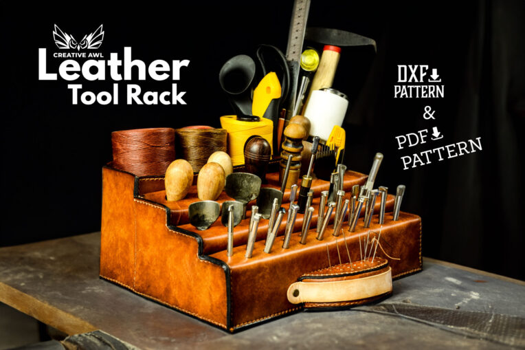 Leather Tool Rack [PDF & DXF pattern]