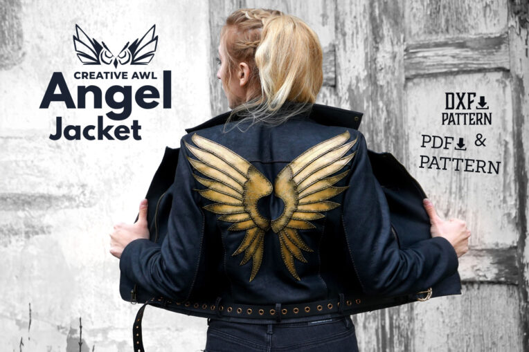 Angel Leather Jacket [PDF & DXF pattern]