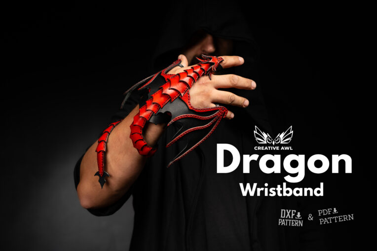 Dragon Wristband [PDF & DXF pattern]
